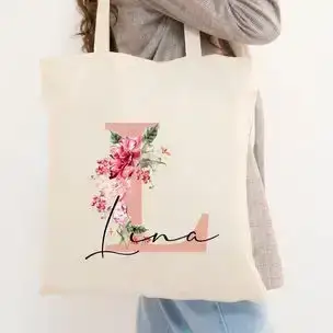 Premium Print Canvas Shopper