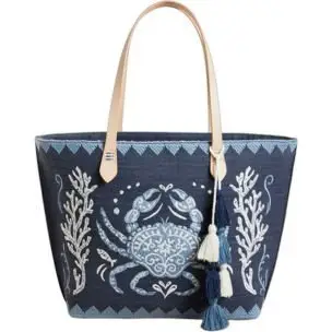 Geometric Print Shopper